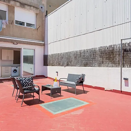 Apartment Grcia Charm Sunlit Terrace, Ac & Exposed Brick *