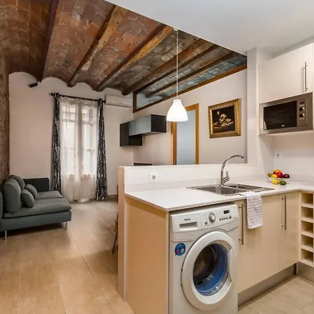 Gràcia Charm Sunlit Terrace, Ac&exposed Brick Apartamento *