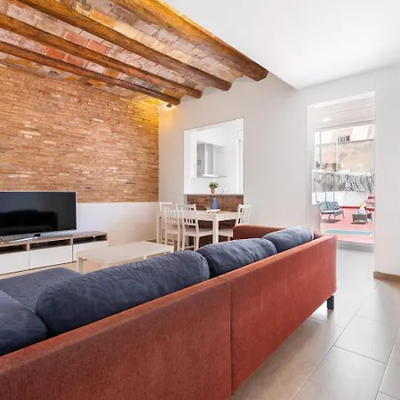 Apartamento Gràcia Charm Sunlit Terrace, Ac&exposed Brick *