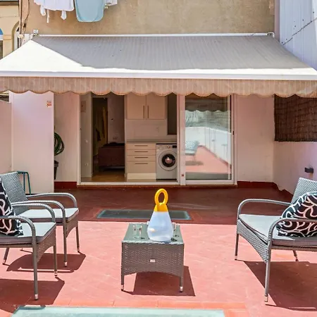 Gràcia Charm Sunlit Terrace, Ac&exposed Brick Apartamento Barcelona