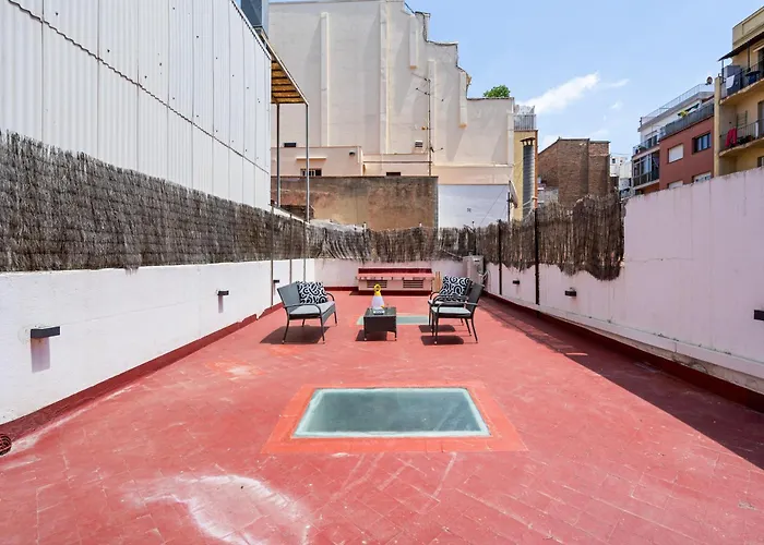 Space & Privacy Terrace, Ac, Gracia 아파트