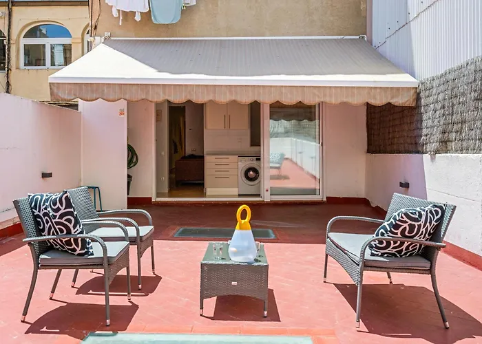 아파트 Space & Privacy Terrace, Ac, Gracia 바르셀로나